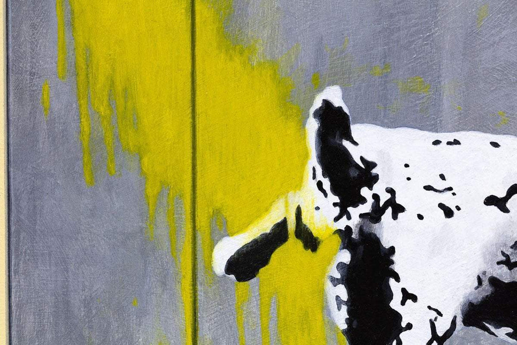 The Art Critic - Original - SOLD by artist Chris Chapman - Wyecliffe Galleries