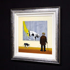 The Art Critic - Original - SOLD by artist Chris Chapman - Wyecliffe Galleries