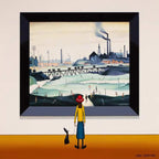 The Colliery - Original - SOLD by artist Chris Chapman - Wyecliffe Galleries