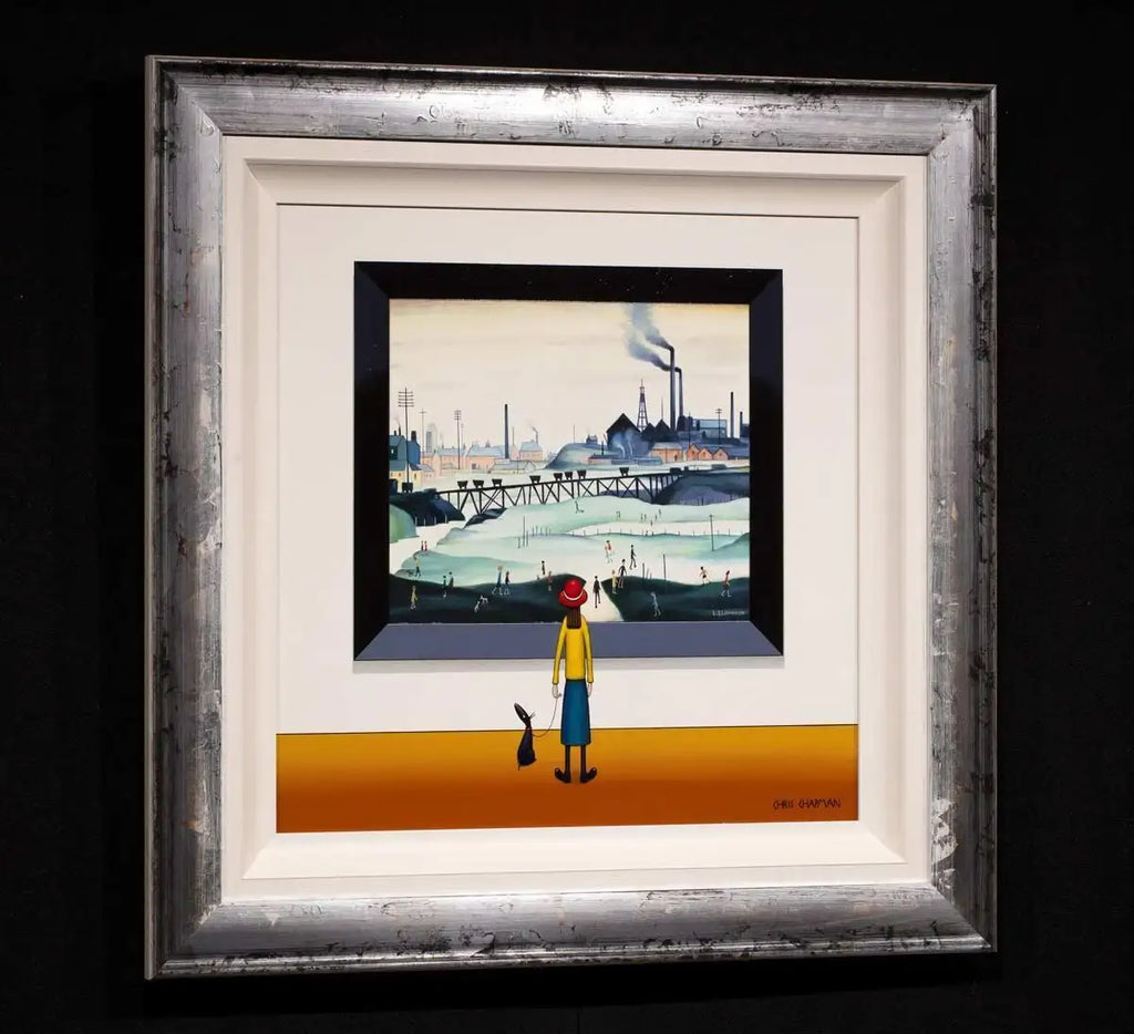 The Colliery - Original - SOLD by artist Chris Chapman - Wyecliffe Galleries