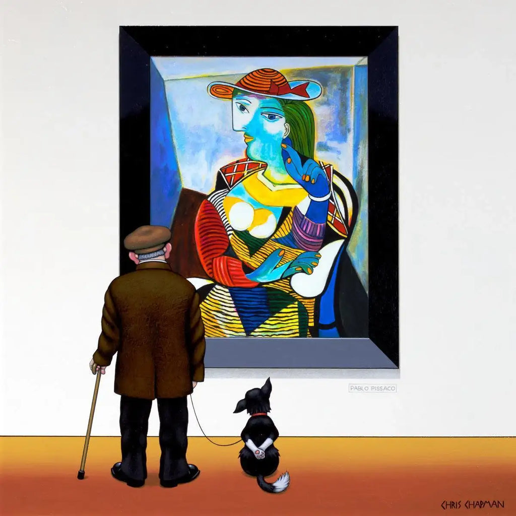 The Connoisseur - Sold by artist Chris Chapman - Wyecliffe Galleries