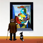 The Connoisseur - Sold by artist Chris Chapman - Wyecliffe Galleries