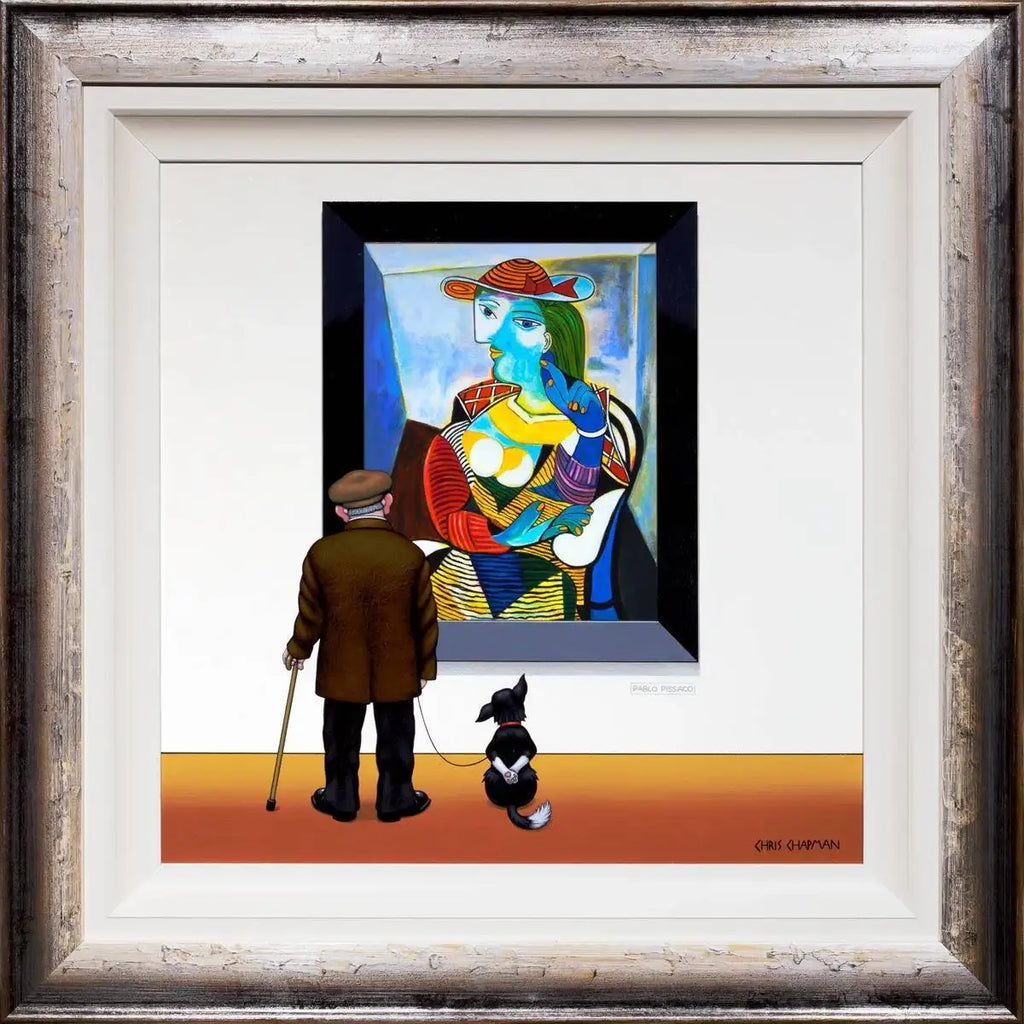 The Connoisseur - Sold by artist Chris Chapman - Wyecliffe Galleries