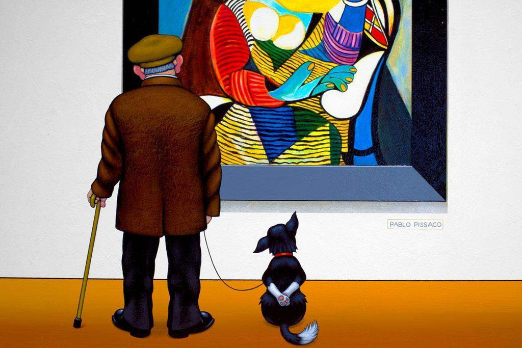 The Connoisseur - Sold by artist Chris Chapman - Wyecliffe Galleries