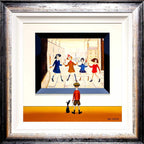 The Dancing Girls - Original - SOLD by artist Chris Chapman - Wyecliffe Galleries