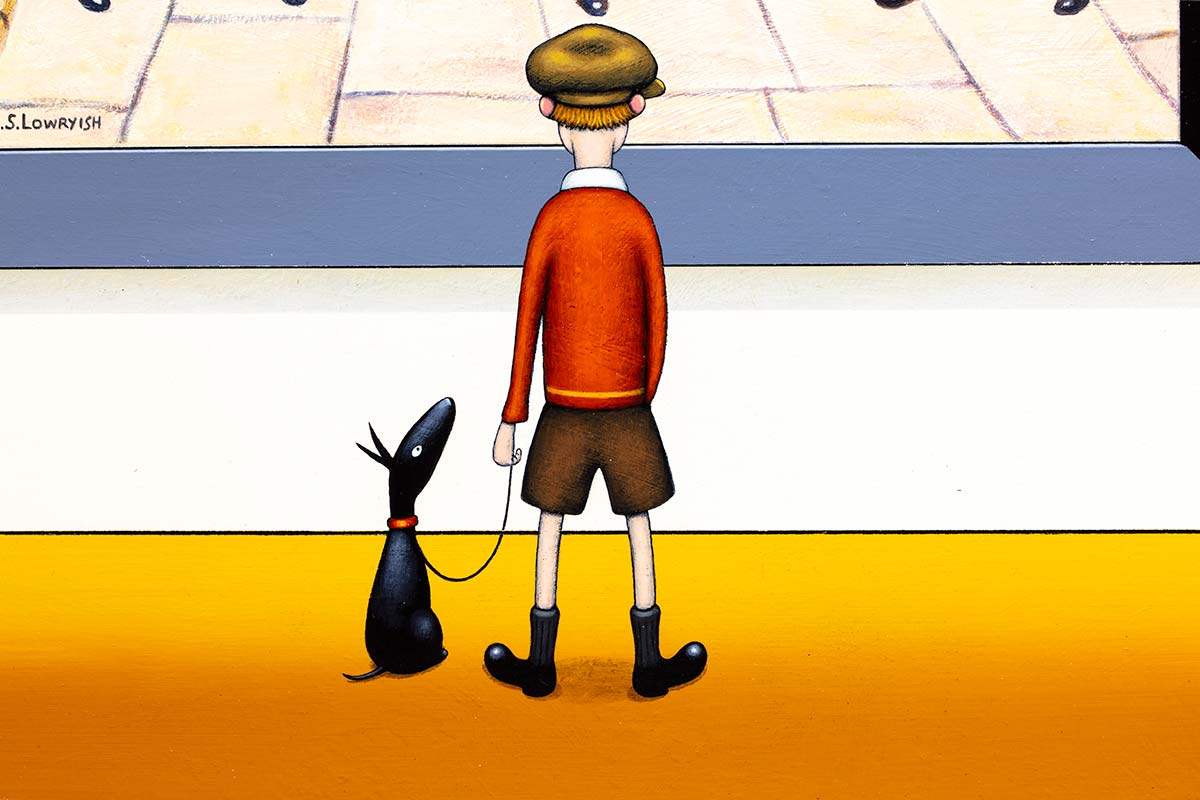 The Dancing Girls - Original - SOLD by artist Chris Chapman - Wyecliffe Galleries