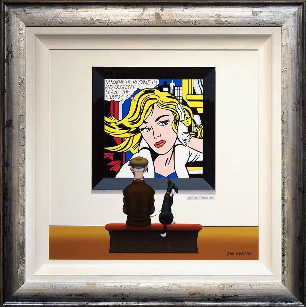 The Greatest Pop Fans - Original - SOLD by artist Chris Chapman - Wyecliffe Galleries