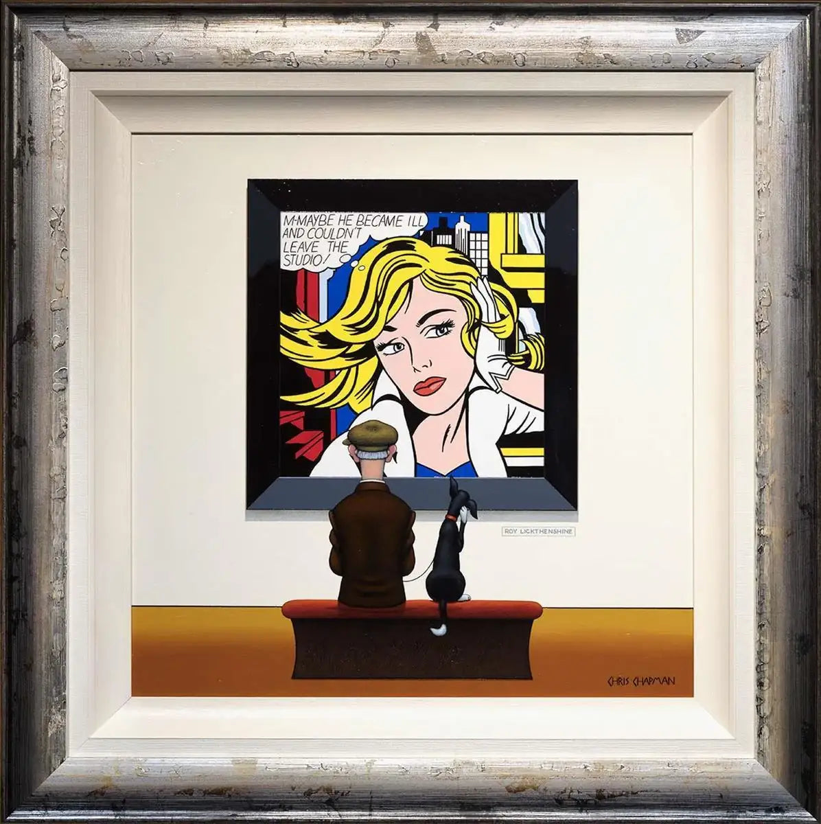 The Greatest Pop Fans - Original - SOLD by artist Chris Chapman - Wyecliffe Galleries