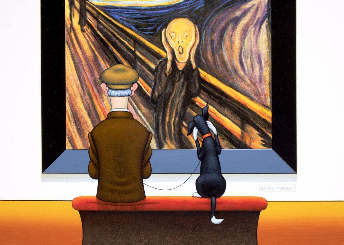 The Screamers - SOLD by artist Chris Chapman - Wyecliffe Galleries