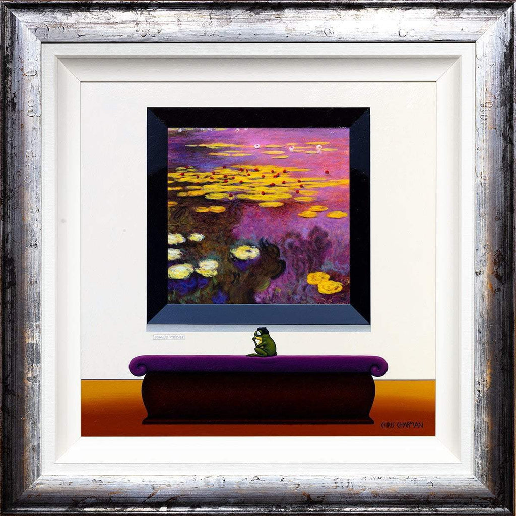 The Thinker - Original - SOLD by artist Chris Chapman - Wyecliffe Galleries