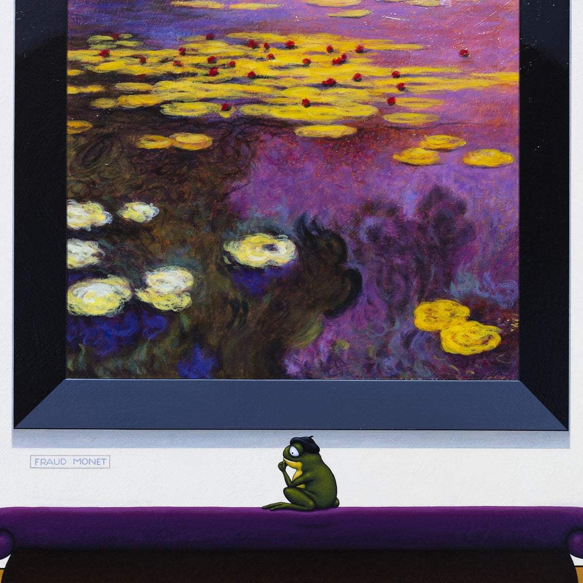 The Thinker - Original - SOLD by artist Chris Chapman - Wyecliffe Galleries