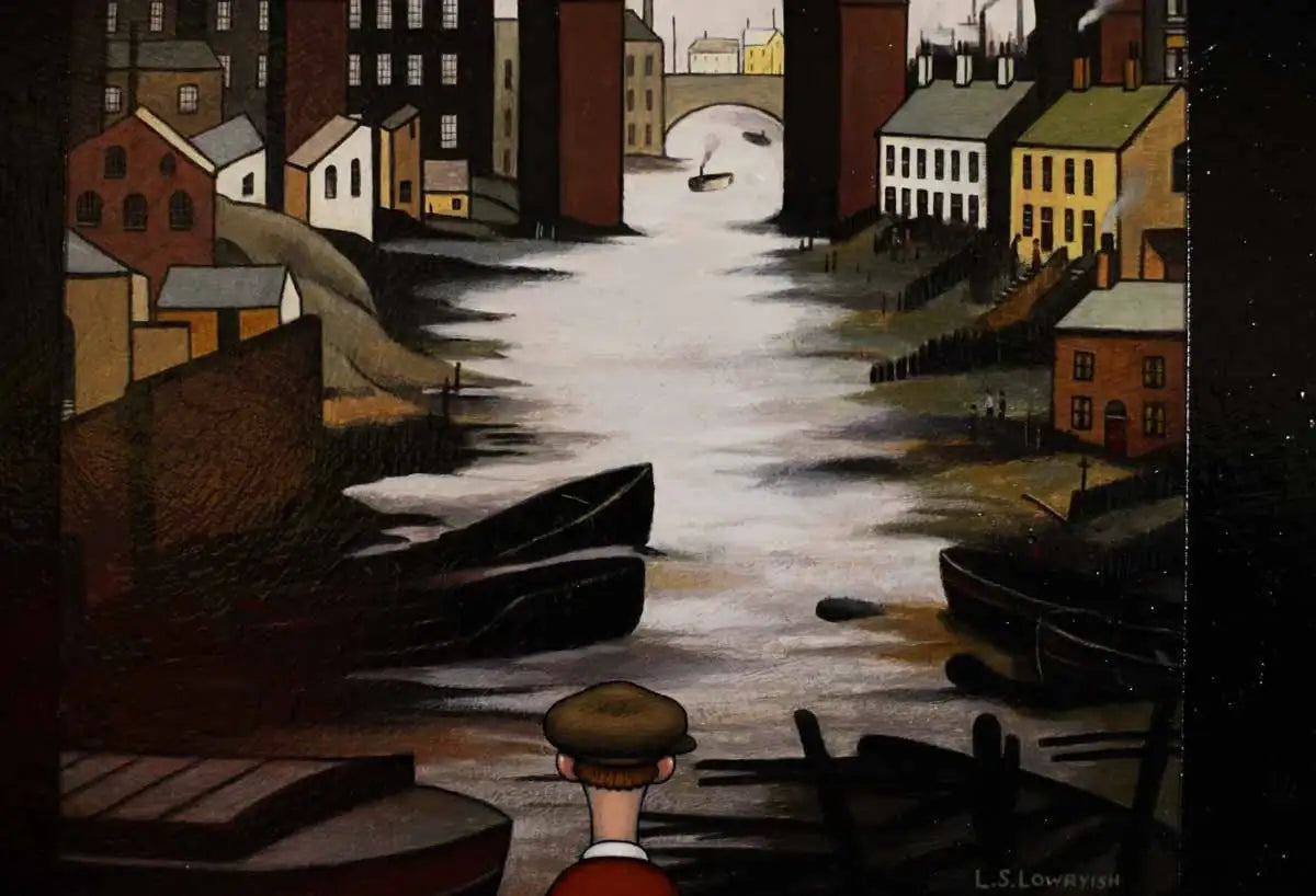 The Viaduct - SOLD by artist Chris Chapman - Wyecliffe Galleries