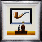 This is Not a Pipe - Original - SOLD by artist Chris Chapman - Wyecliffe Galleries