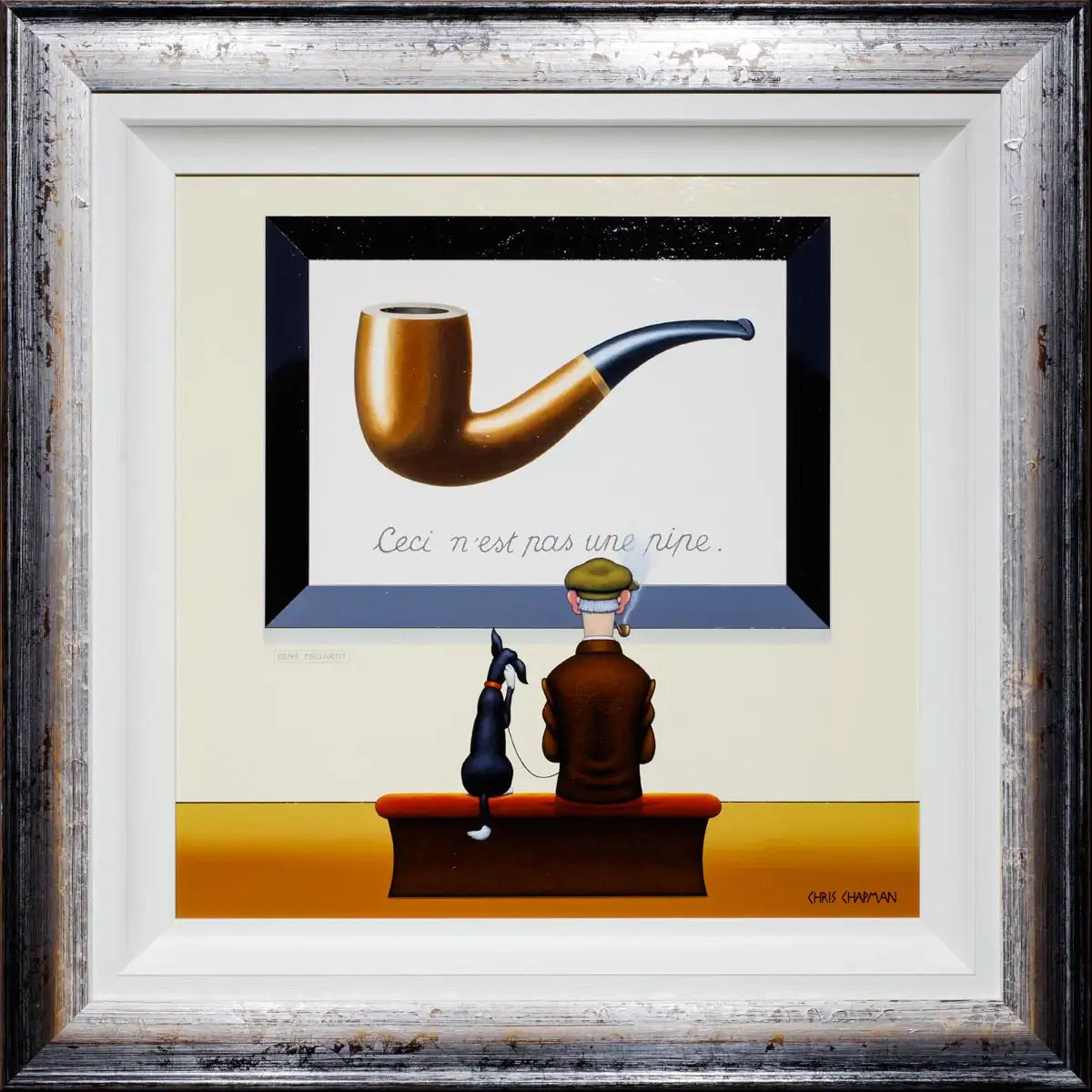 This is Not a Pipe - Original - SOLD by artist Chris Chapman - Wyecliffe Galleries