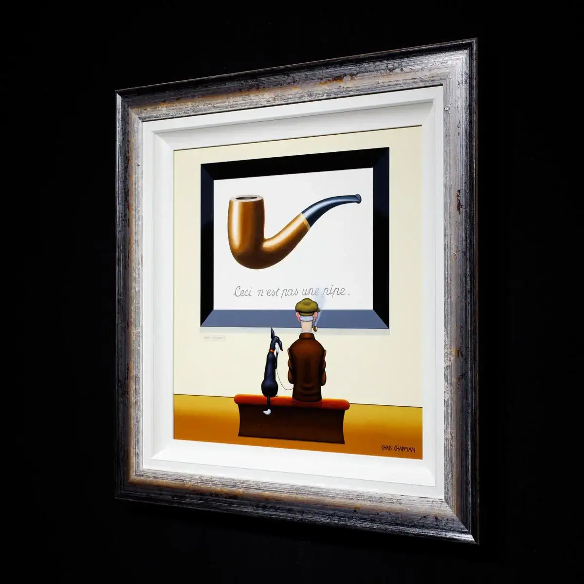 This is Not a Pipe - Original - SOLD by artist Chris Chapman - Wyecliffe Galleries