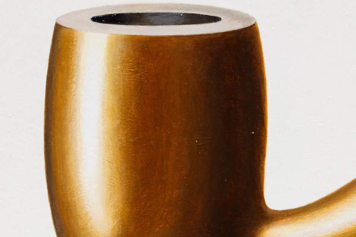 This is Not a Pipe - Original - SOLD by artist Chris Chapman - Wyecliffe Galleries