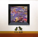 Two Old Croaks - SOLD by artist Chris Chapman - Wyecliffe Galleries