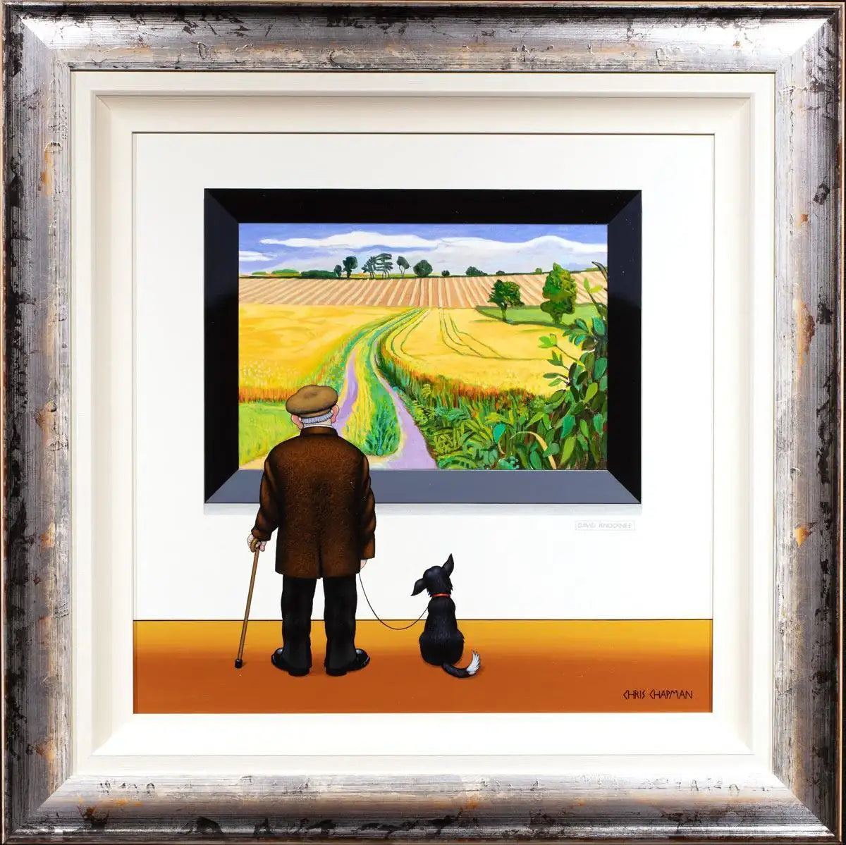 Walkies - Original - SOLD by artist Chris Chapman - Wyecliffe Galleries