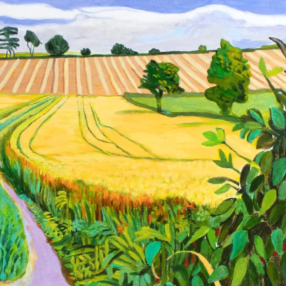 Walkies - Original - SOLD by artist Chris Chapman - Wyecliffe Galleries