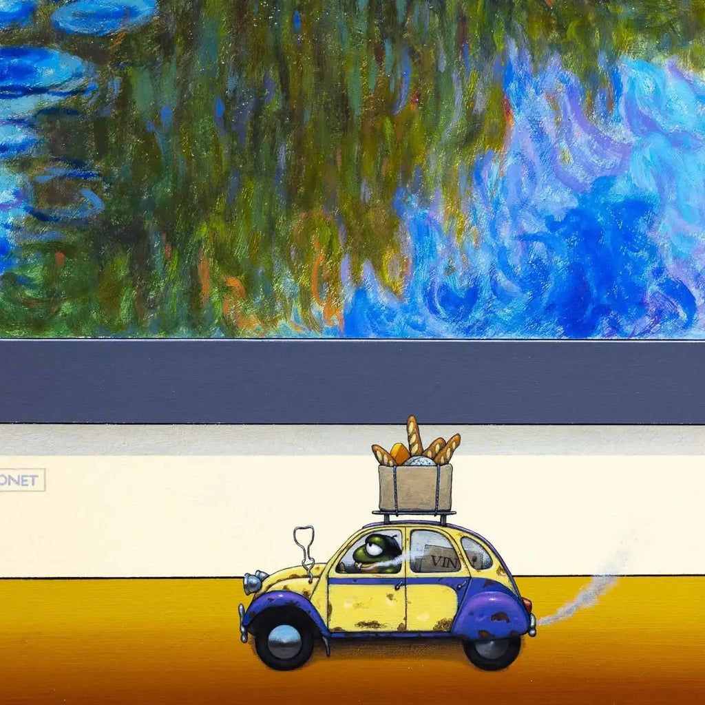 Weekend Supplies - Original - SOLD by artist Chris Chapman - Wyecliffe Galleries