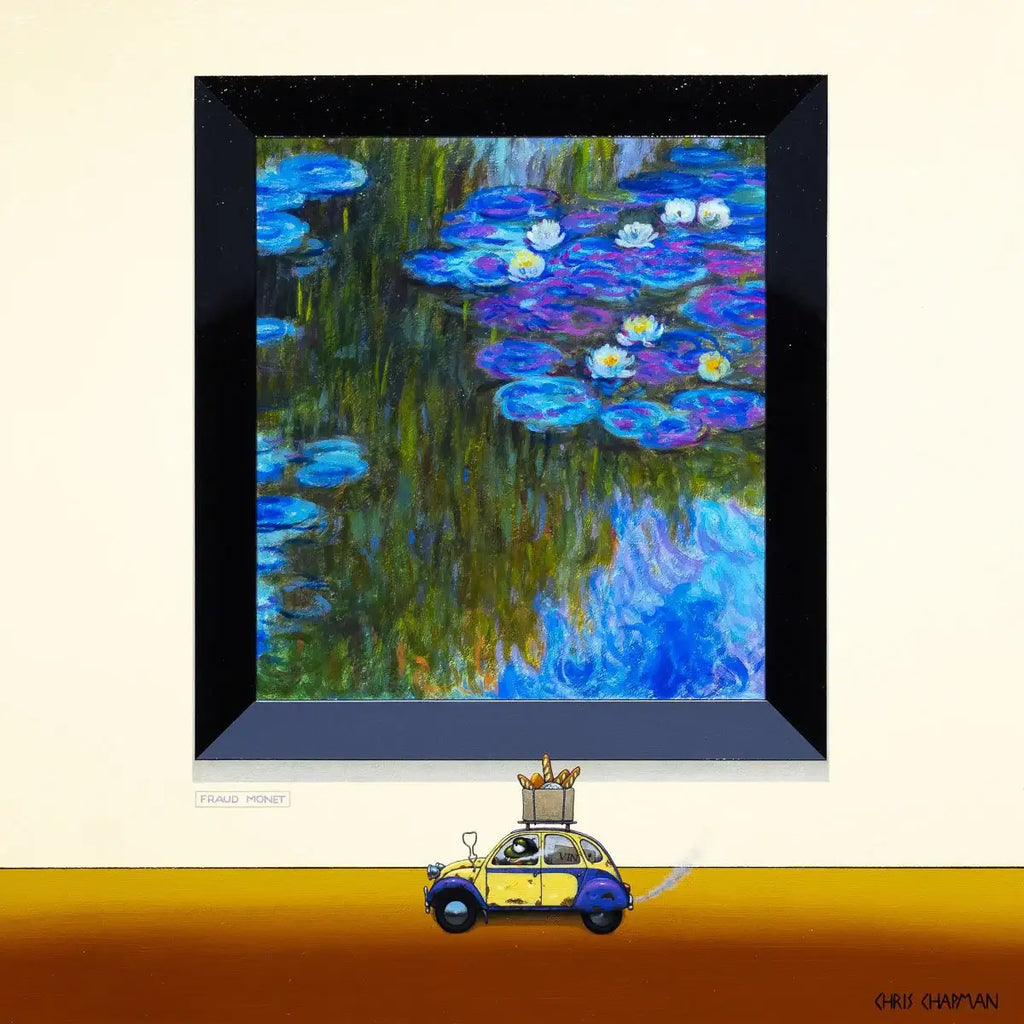 Weekend Supplies - Original - SOLD by artist Chris Chapman - Wyecliffe Galleries