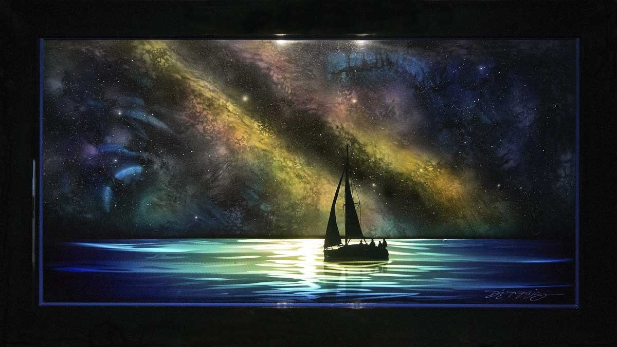 Cosmic Sail - SOLD Chris DeRubeis