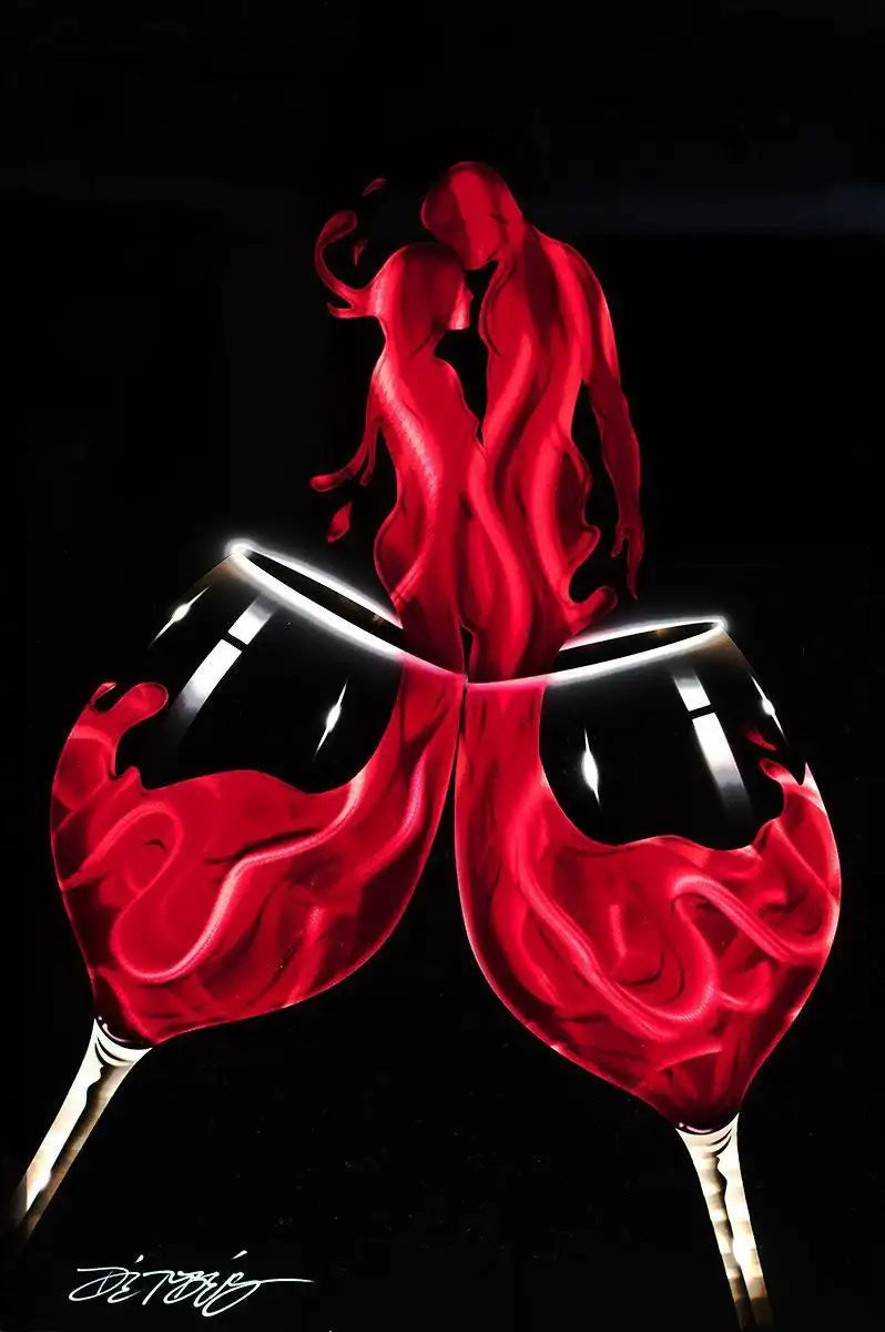Double Amore - SOLD by artist Chris DeRubeis - Wyecliffe Galleries