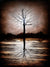 Evening Tree - SOLD Chris DeRubeis