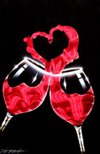 I Love Wine - SOLD by artist Chris DeRubeis - Wyecliffe Galleries