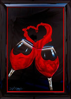 Love Wine - Original by artist Chris DeRubeis - Wyecliffe Galleries
