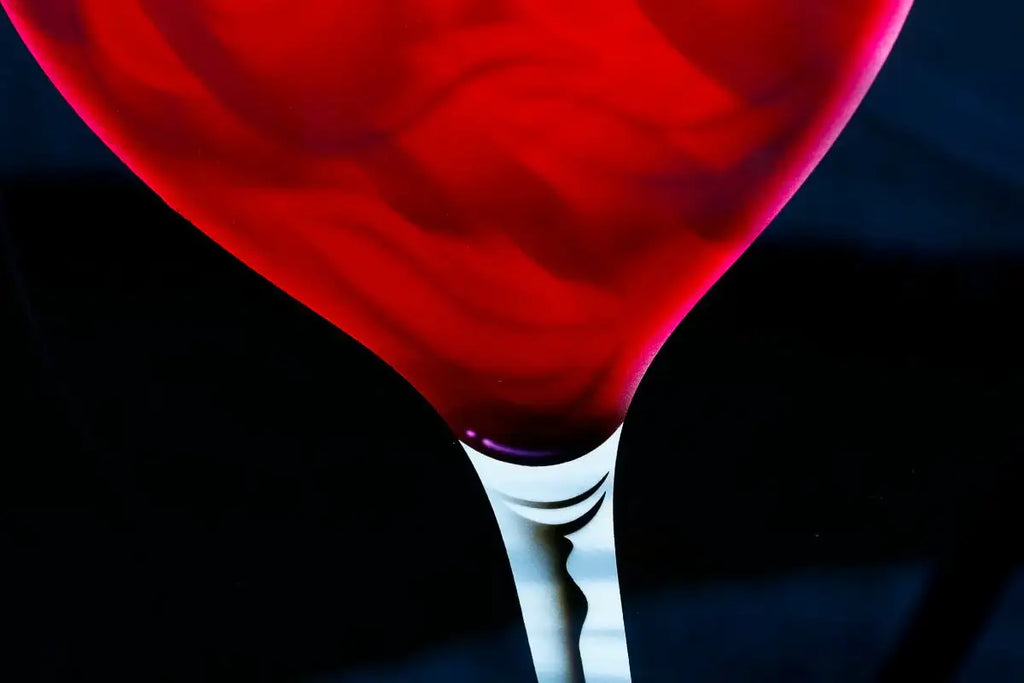 Love Wine - Original by artist Chris DeRubeis - Wyecliffe Galleries