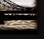 London At Night - Original - SOLD by artist Chris DeRubeis - Wyecliffe Galleries