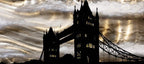 London At Night - Original - SOLD by artist Chris DeRubeis - Wyecliffe Galleries