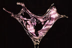 Martini Splash (Pink) - Original - SOLD by artist Chris DeRubeis - Wyecliffe Galleries