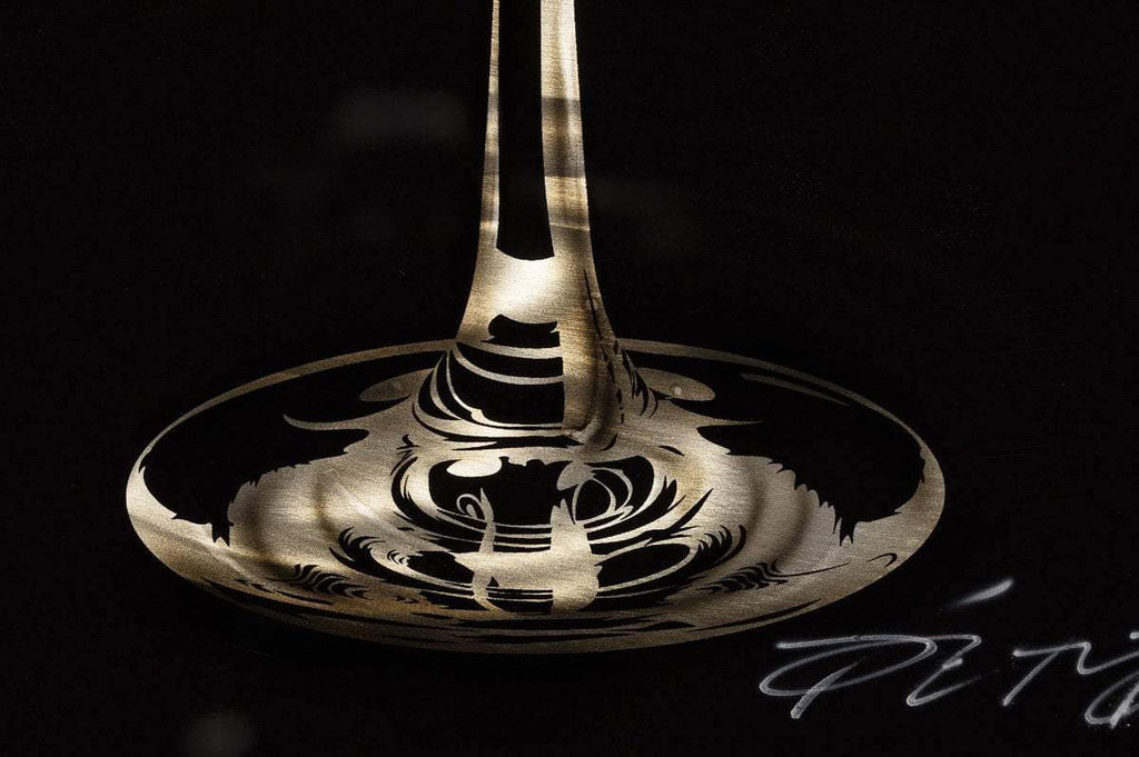 Martini Splash (Pink) - Original - SOLD by artist Chris DeRubeis - Wyecliffe Galleries