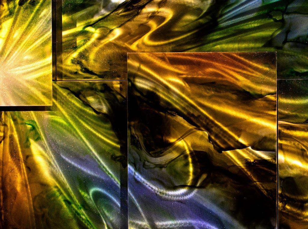 Mini Extreme Green - Original by artist Chris DeRubeis - Wyecliffe Galleries