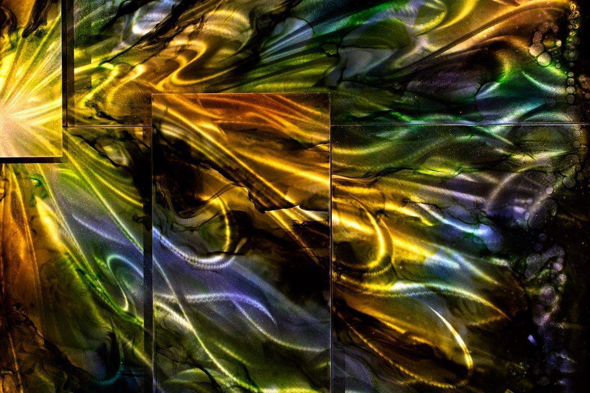 Mini Extreme Green - Original by artist Chris DeRubeis - Wyecliffe Galleries