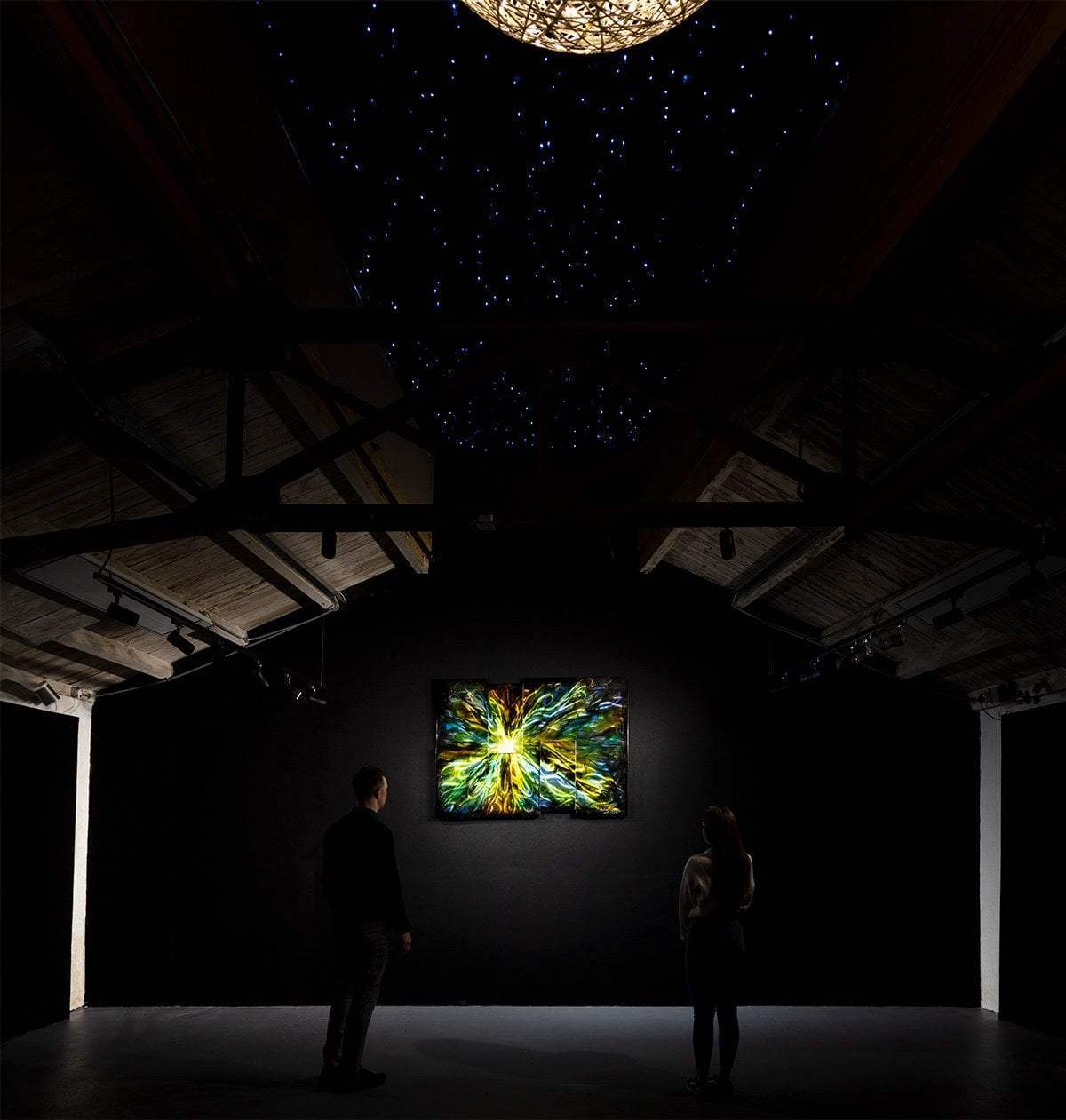 Mini Extreme Green - Original by artist Chris DeRubeis - Wyecliffe Galleries