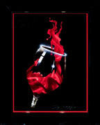 Red Reach - SOLD by artist Chris DeRubeis - Wyecliffe Galleries