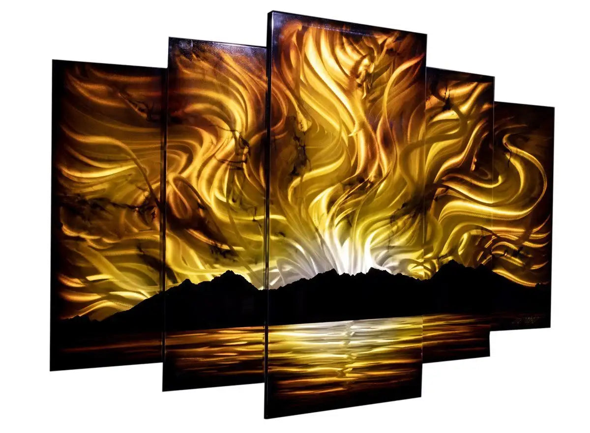 Sunset - Original - SOLD by artist Chris DeRubeis - Wyecliffe Galleries