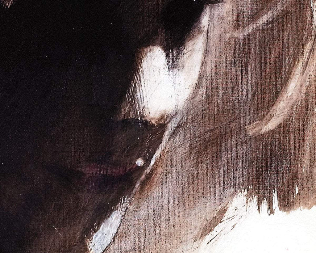 Portrait In Sepia - Edition by artist Christine Comyn - Wyecliffe Galleries