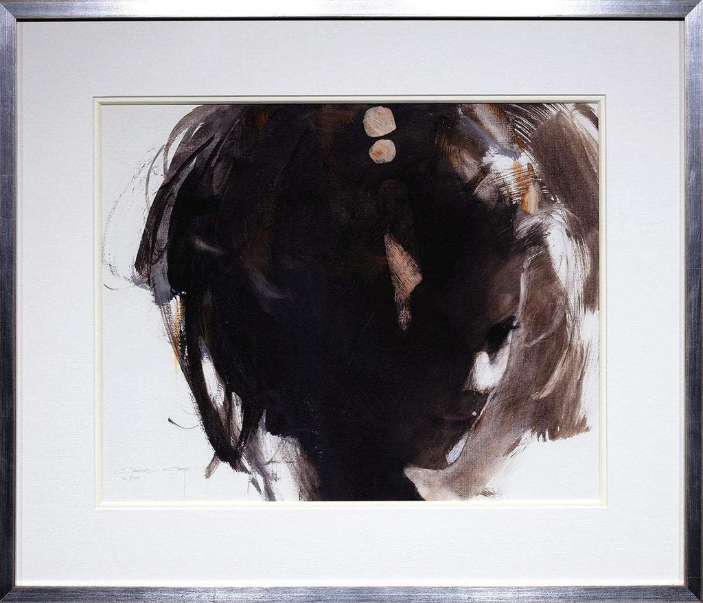 Portrait In Sepia - Edition by artist Christine Comyn - Wyecliffe Galleries