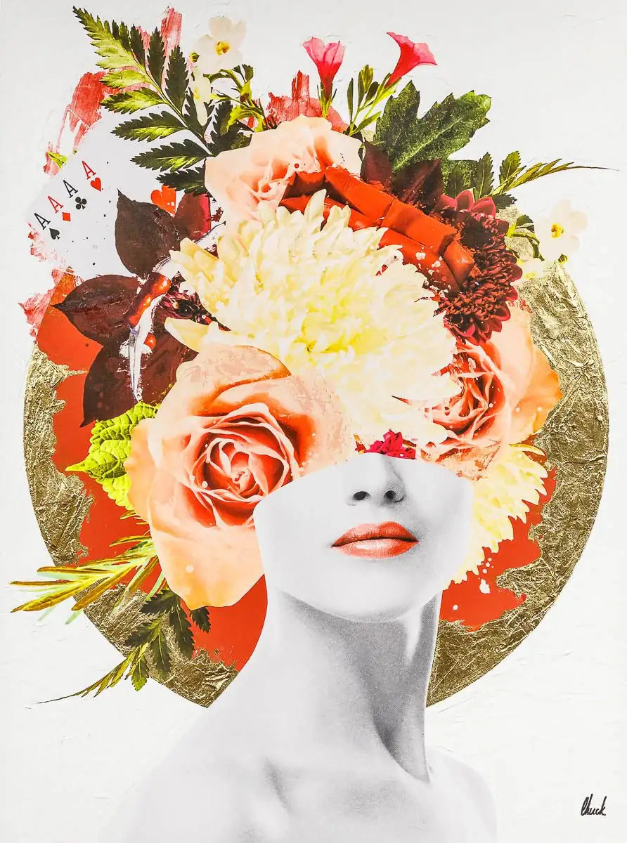 Celeste - Original - SOLD by artist Chuck - Wyecliffe Galleries