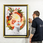 Celeste - Original - SOLD by artist Chuck - Wyecliffe Galleries