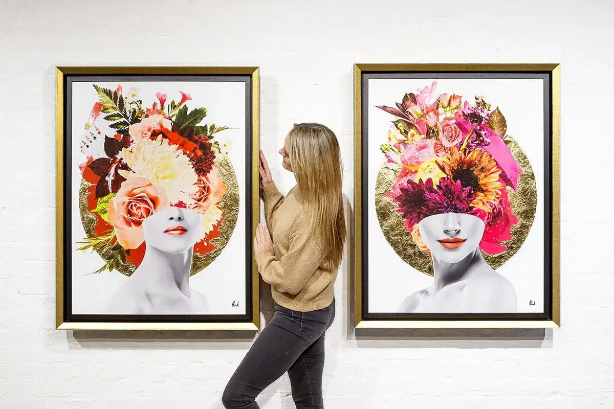 Celeste - Original - SOLD by artist Chuck - Wyecliffe Galleries