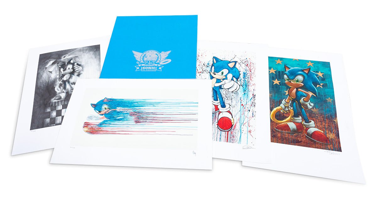 Sonic 25th Anniversary Matching Set of 4 - Edition