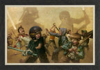 5 Vaders!...Right We’re Having 5 Lukes! - SOLD by artist Craig Davison - Wyecliffe Galleries