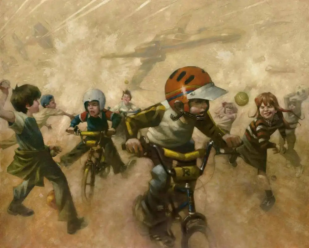 BMX Wings - SOLD OUT by artist Craig Davison - Wyecliffe Galleries