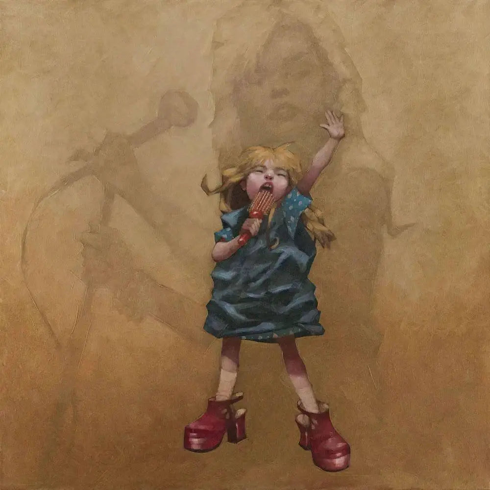 Hanging On The Te-LEPHONE! by artist Craig Davison - Wyecliffe Galleries