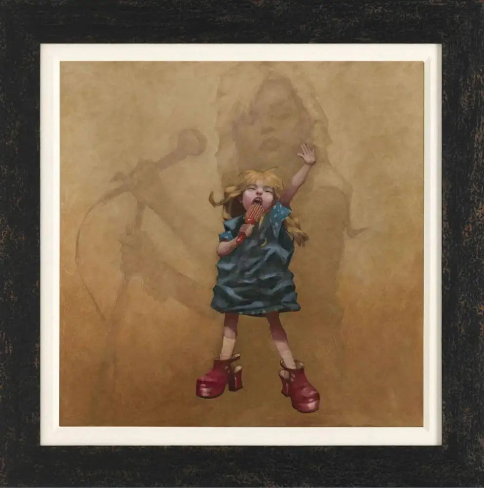 Hanging On The Te-LEPHONE! by artist Craig Davison - Wyecliffe Galleries